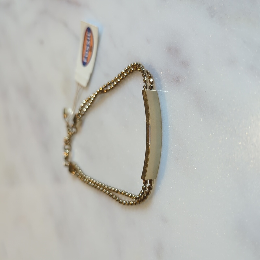 Fossil Gold Bracelet